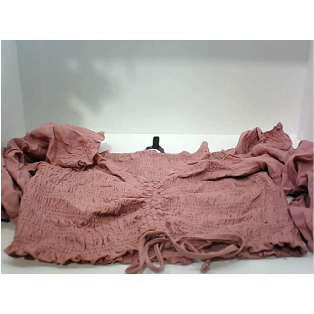 Ever After Womens 6OXR Blouse, Pink, Size Large